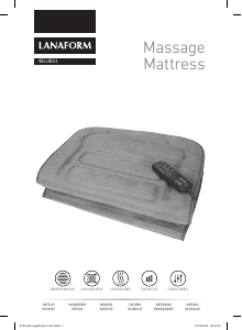 Manual Lanaform LA110315 Aparat de masaj