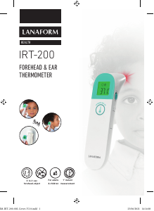 Manual Lanaform IRT-200 Thermometer