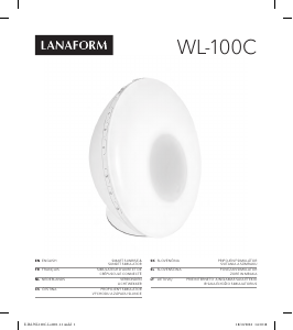 Manual Lanaform LA190203 Wake-up Light