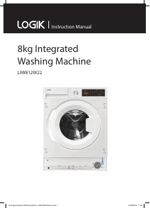 Manual Logik LIW812W22 Washing Machine