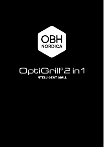 Brugsanvisning OBH Nordica GO772DS0 Optigrill Kontaktgrill