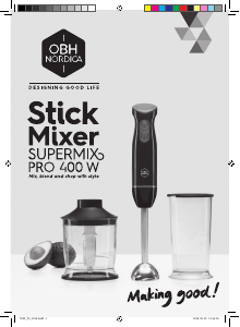 Manual OBH Nordica 7699 Supermix Pro Hand Blender