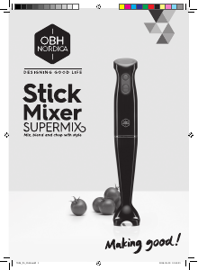 Manual OBH Nordica 7698 Supermix Hand Blender