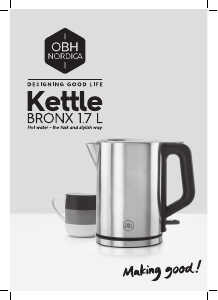 Manual OBH Nordica 6424 Bronx Kettle