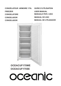 Manuale Oceanic OCEACUF175SE Congelatore