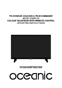 Manual Oceanic OCEA32SFHD21B3 LED Television