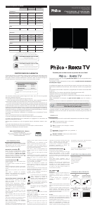 Manual Philco PTV55G52R2C Televisor LED