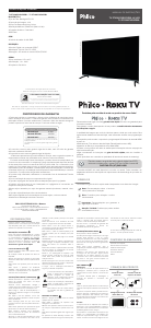 Manual Philco PTV58G70R2CSGBL Televisor LED