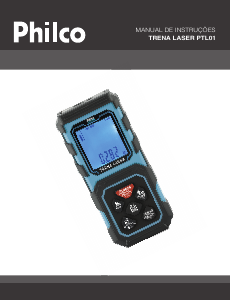 Manual Philco PTL01 Medidor de distâncias a laser