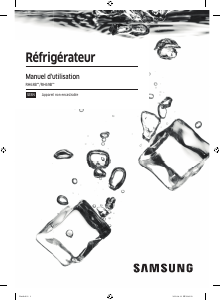 Bedienungsanleitung Samsung RH69B8921B1 Kühl-gefrierkombination