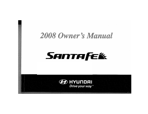 Manual Hyundai Santa Fe (2008)