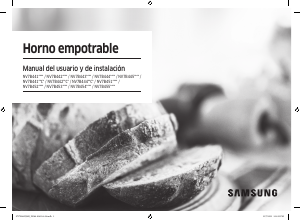 Manual de uso Samsung NV7B44305CS Horno