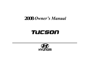 Handleiding Hyundai Tucson (2008)