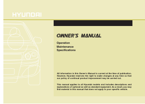 Manual Hyundai Tucson (2011)