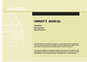 Manual Hyundai Tucson (2012)
