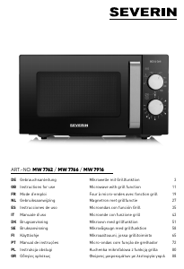 Manuale Severin MW 7766 Microonde