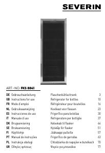 Manual de uso Severin FKS 8841 Refrigerador