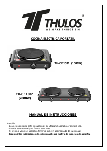 Manual Thulos TH-CE1582 Hob