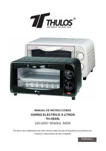 Handleiding Thulos TH-HE09L Oven