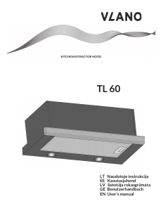 Bedienungsanleitung Vlano TL 60 WH Dunstabzugshaube