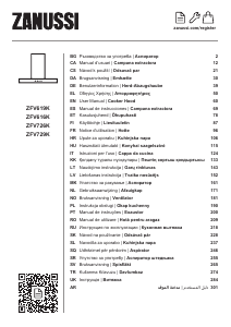 Handleiding Zanussi ZFV726K Afzuigkap