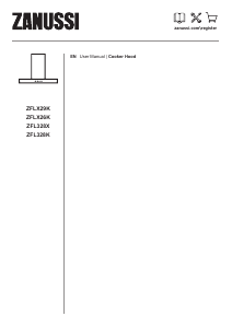 Handleiding Zanussi ZFL328K Afzuigkap