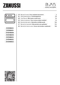 Mode d’emploi Zanussi ZVEWM6X3 Micro-onde