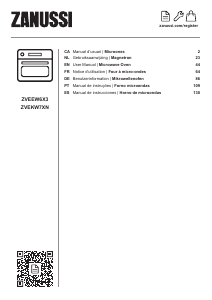 Mode d’emploi Zanussi ZVEEW6X3 Micro-onde