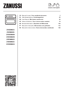 Manual de uso Zanussi ZVENM6X3 Microondas
