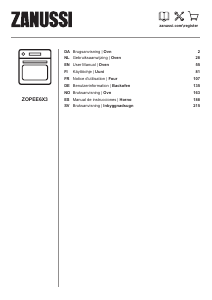 Mode d’emploi Zanussi ZOPEE6X3 Four