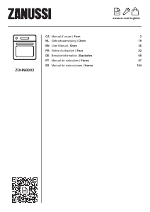 Mode d’emploi Zanussi ZOHNB0X2 Four