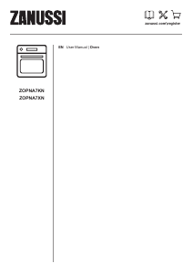 Manual Zanussi ZOPNA7KN Oven