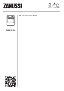 Manual Zanussi ZCG612K1XA Aragaz