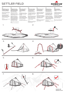 Handleiding Robens Settler Field Tent