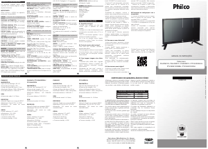 Manual Philco PTV24N91DFRH Televisor LED