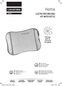 Manual Lanaform LA180205 Hot Water Bottle