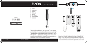 Руководство Haier HHB5B5 001 Ручной блендер