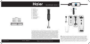 Instrukcja Haier HHB5B5 011 Blender ręczny