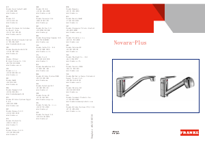 Brugsanvisning Franke Novara-Plus Vandhane