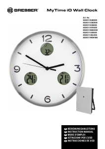 Manual de uso Bresser 8020211E8G000 MyTime iO Reloj