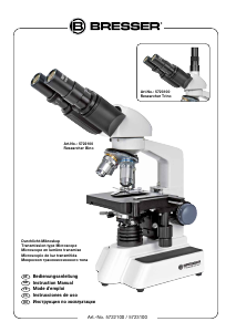 Manual de uso Bresser 5723100 Microscopio