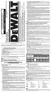 Manual DeWalt D25553K Rotary Hammer