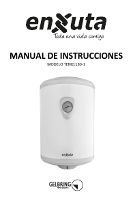 Manual de uso Enxuta TENX1130-1 Calentador de agua