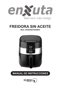 Manual de uso Enxuta SDAENXFSA6992 Freidora