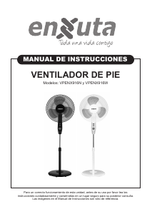 Manual de uso Enxuta VPENX916W Ventilador