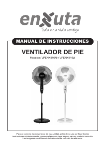 Manual de uso Enxuta VPENX916N Ventilador