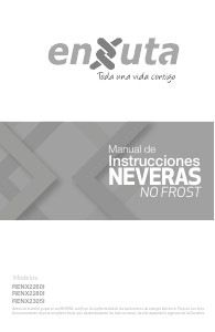 Manual de uso Enxuta RENX2260ID Frigorífico combinado