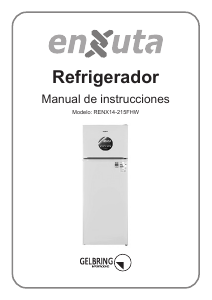 Manual de uso Enxuta RENX14-215FHW Frigorífico combinado