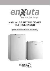 Manual de uso Enxuta RENX110FHW-A Refrigerador
