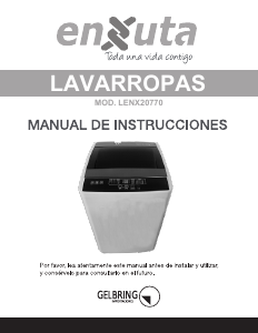 Manual de uso Enxuta LENX20770 Lavadora